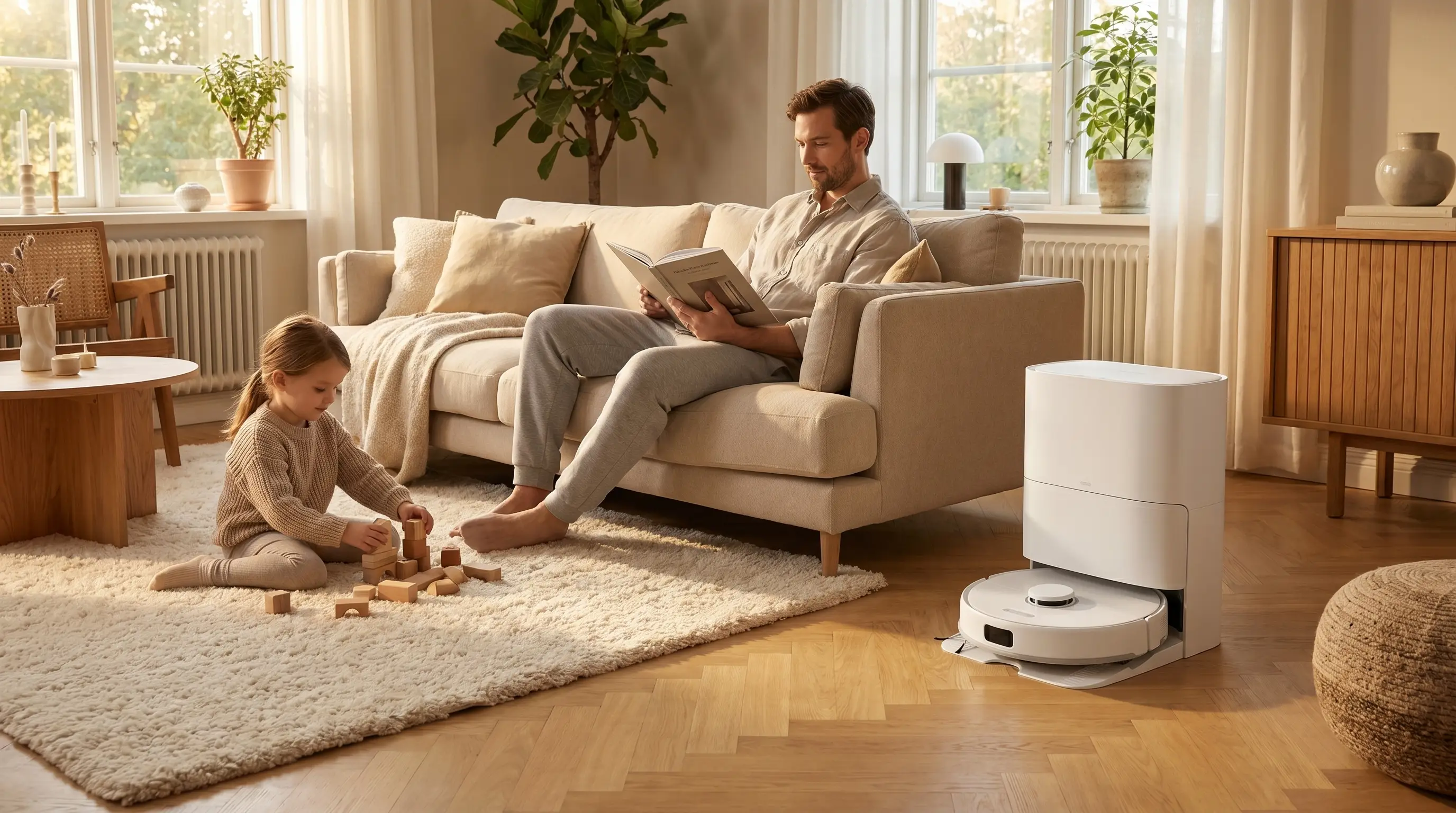 Koliko dela vam v resnici prihrani robotski sesalnik z bazno postajo?